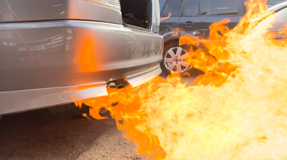 NKE Quad Exhaust ‘V2’ NKE Flamer Kit – Universal Flame Kit UK | Flame Thrower for Petrol Cars
