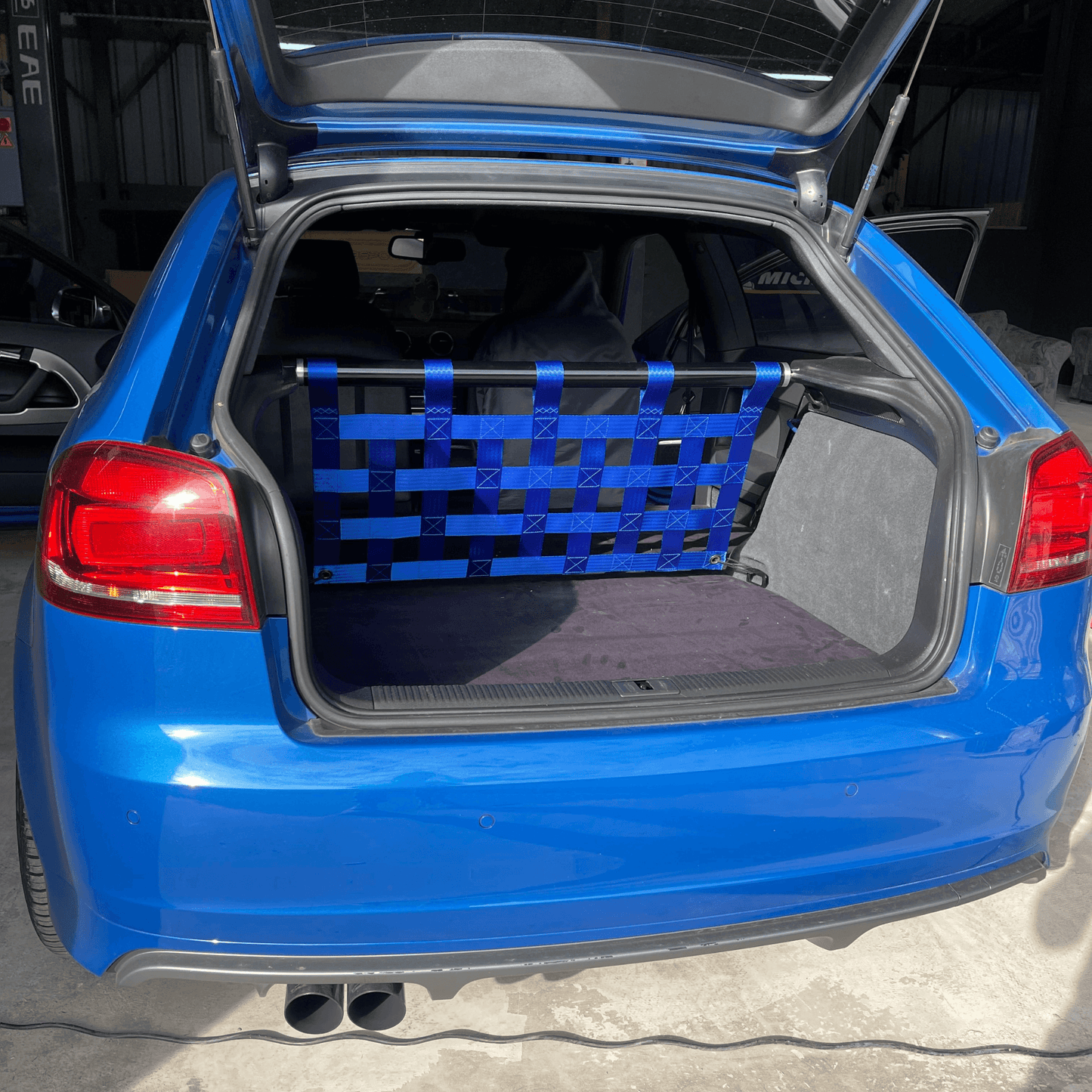 Audi A3 S3 8P Strut bar and Cargo net