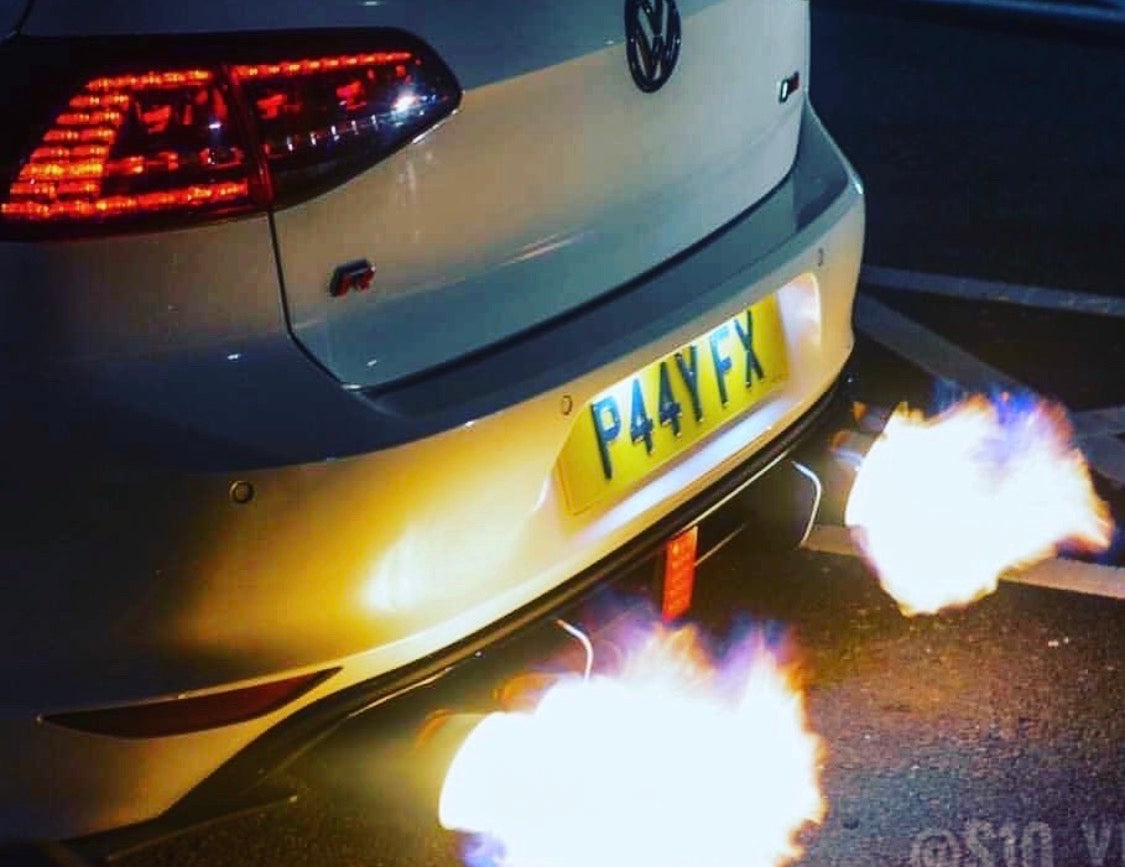 NKE Quad Exhaust ‘V2’ NKE Flamer Kit – Universal Flame Kit UK | Flame Thrower for Petrol Cars