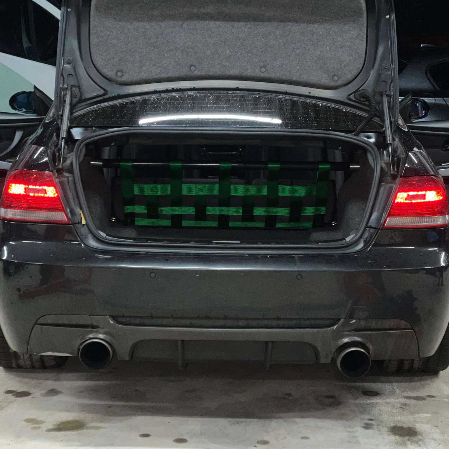 BMW 3 Series E90 / E92 M3 Strut Bar & Cargo Net Kit