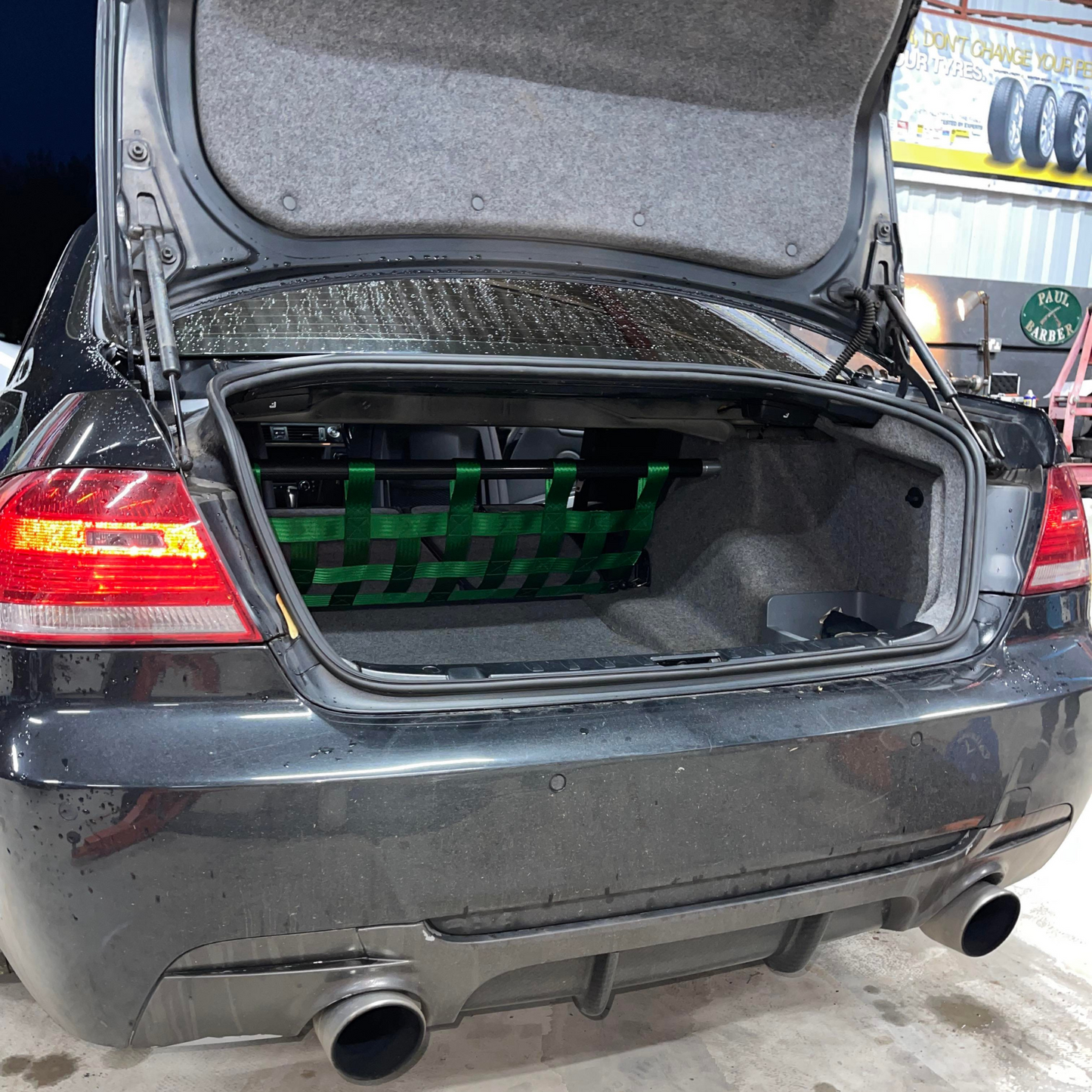 BMW 3 Series E90 / E92 M3 Strut Bar & Cargo Net Kit