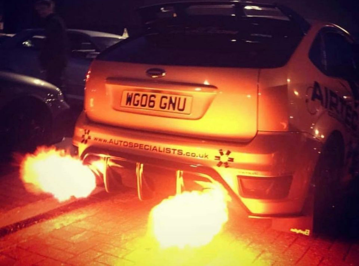 NKE Quad Exhaust ‘V2’ NKE Flamer Kit – Universal Flame Kit UK | Flame Thrower for Petrol Cars