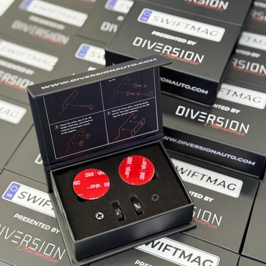 SWIFTMAG Magnetic Removable Numberplate Kit