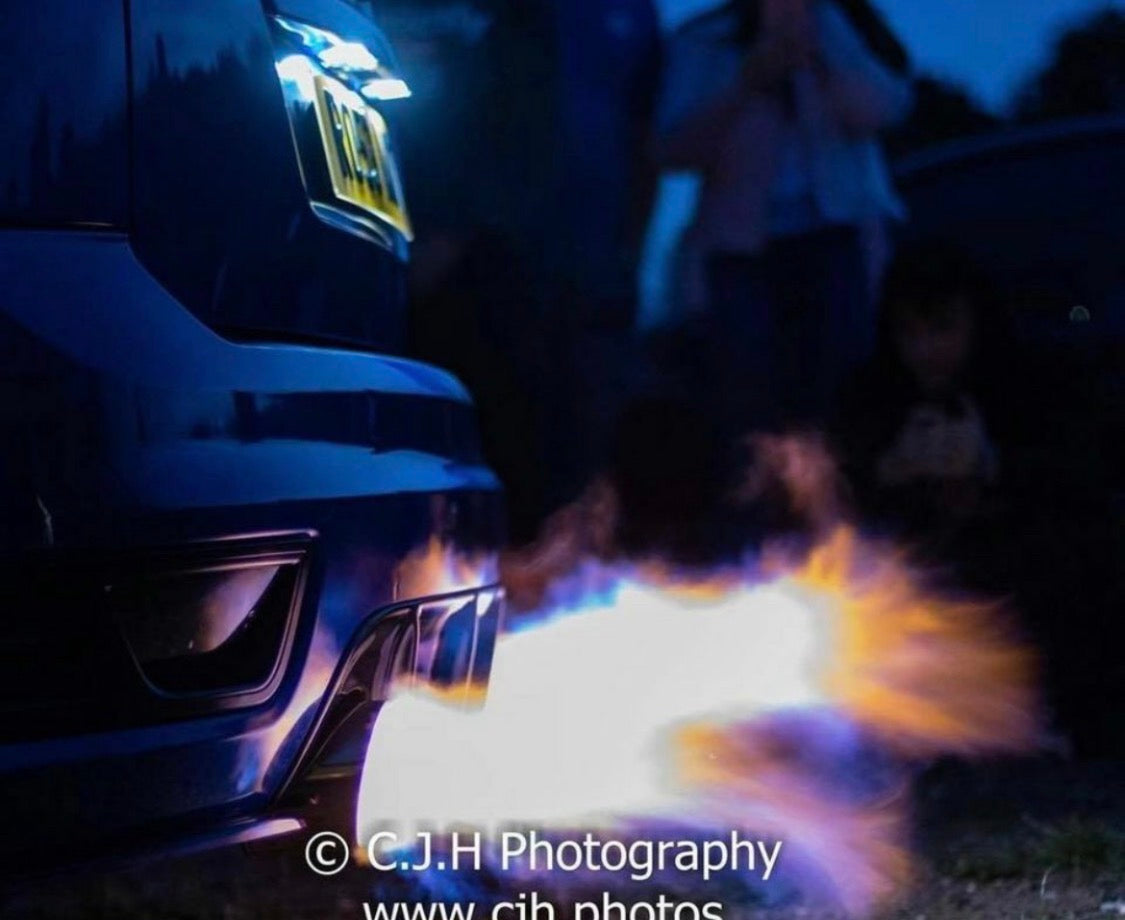 NKE V2 Single Exhaust Flamer Kit