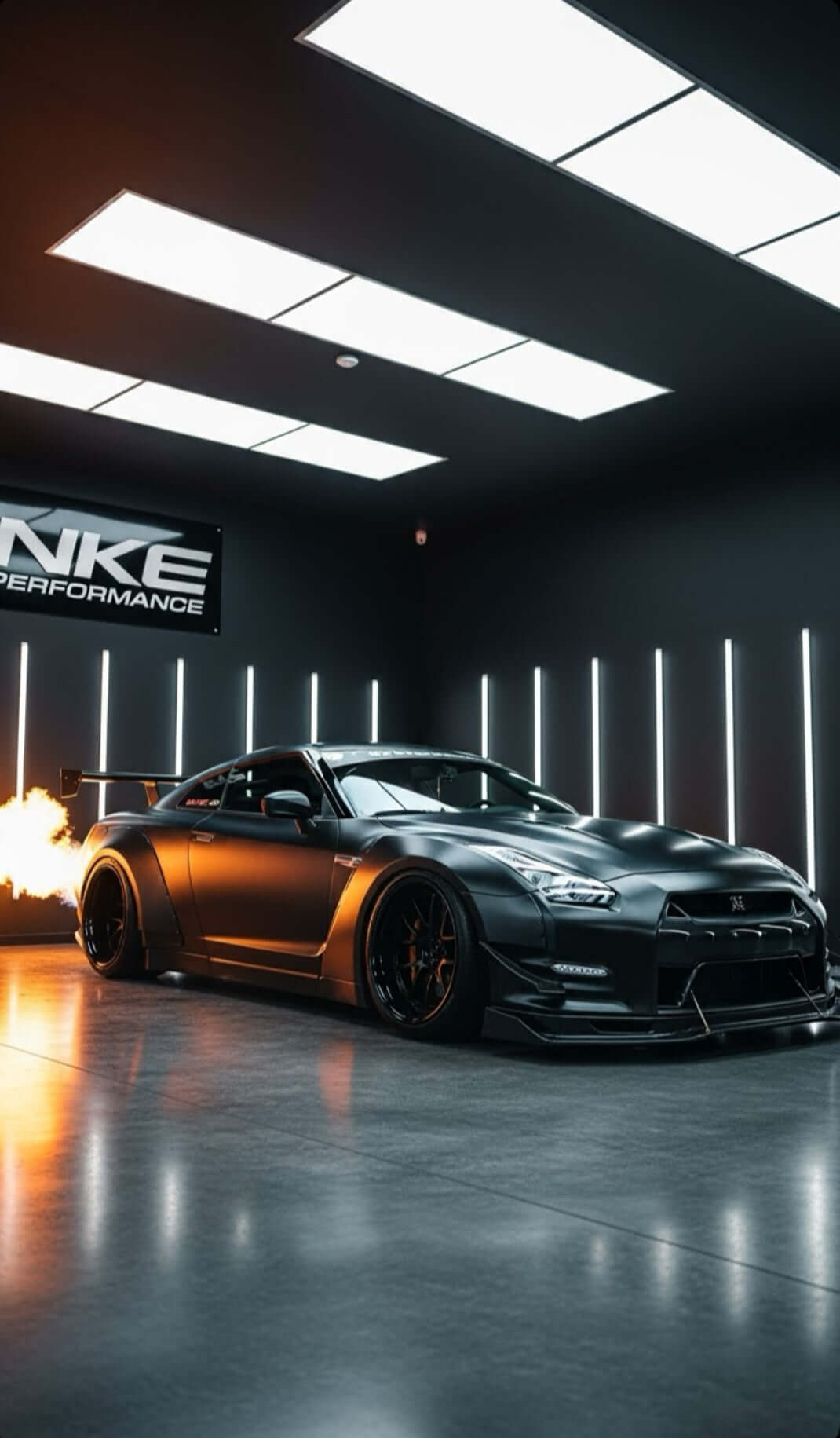 Nissan GTR R35 Quad Flamer Kit | Ultimate Performance Exhaust | NKE Performance