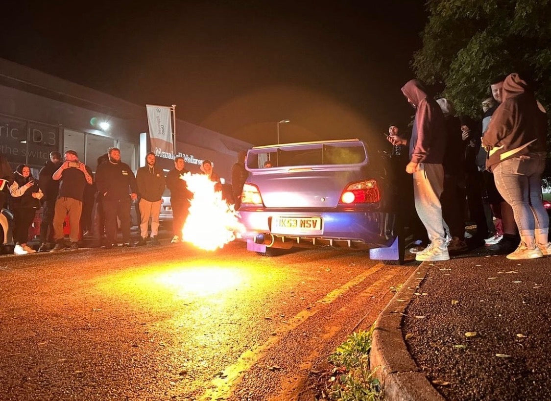 NKE Quad Exhaust ‘V2’ NKE Flamer Kit – Universal Flame Kit UK | Flame Thrower for Petrol Cars