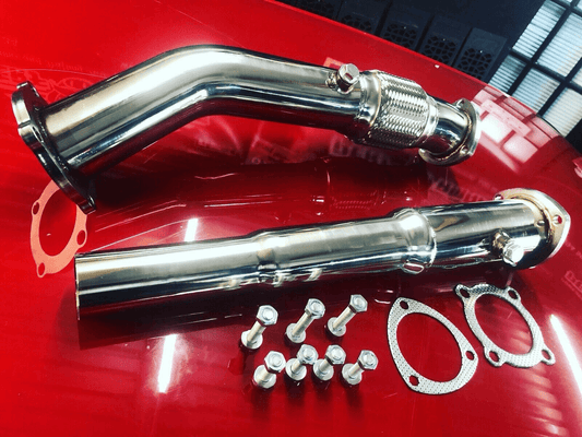 3″ Exhaust Decat Downpipe – VW Golf MK4 / Bora / Audi A3 / TT / Skoda Octavia / Seat Leon 1.8T 00-04