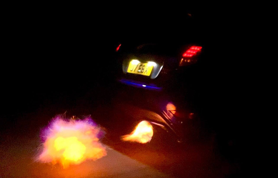 NKE Quad Exhaust ‘V2’ NKE Flamer Kit – Universal Flame Kit UK | Flame Thrower for Petrol Cars