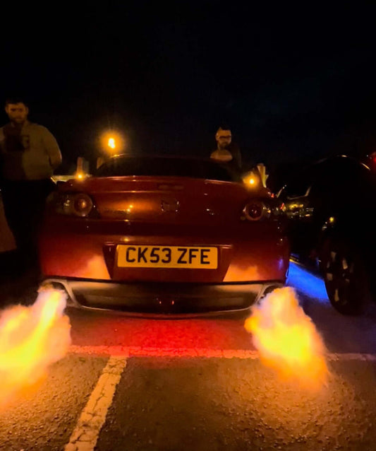 Mazda RX8 Dual Flamer Kit - Performance Exhaust Flames| NKE Performance UK