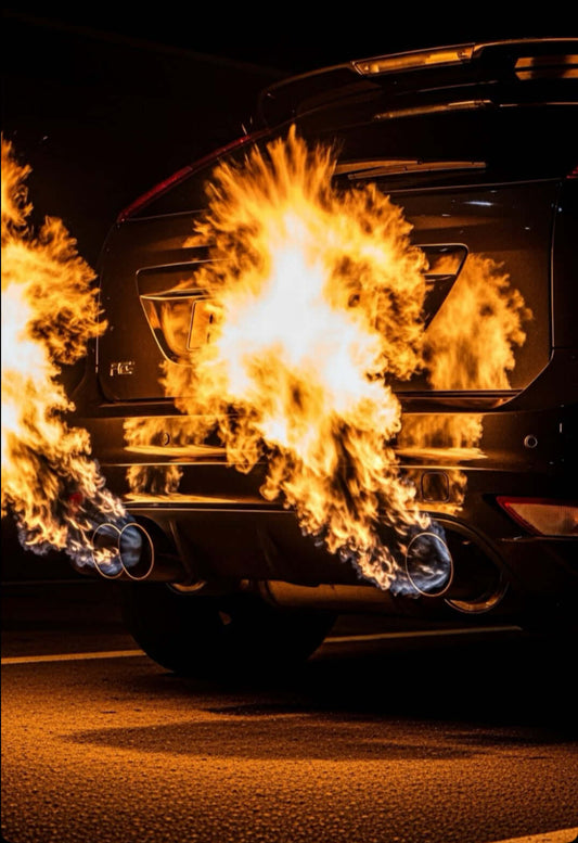 Ford Focus ST Mk2 Dual Flamer Kit - Performance Exhaust Flamer Kit | NKE Performance