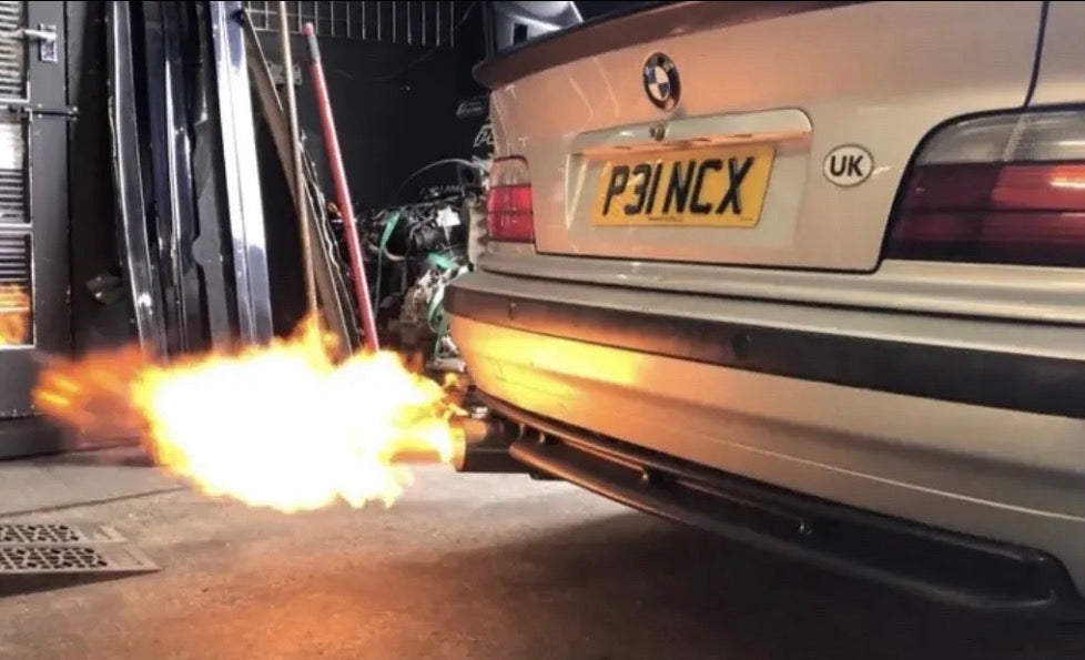 NKE Quad Exhaust ‘V2’ NKE Flamer Kit – Universal Flame Kit UK | Flame Thrower for Petrol Cars