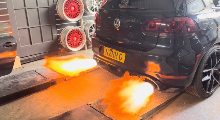 NKE V2 Dual Exhaust Flamer Kit