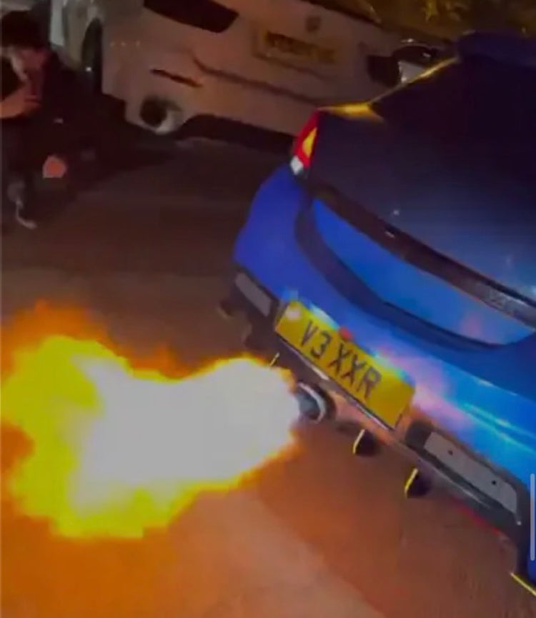 NKE V2 Dual Exhaust Flamer Kit