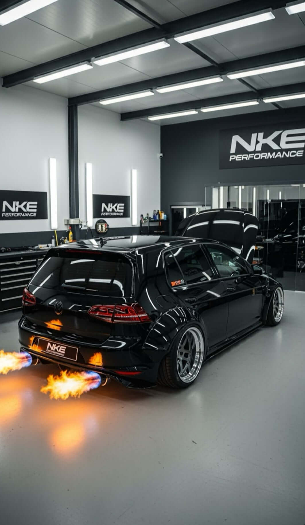 VW Golf NKE Dual Flamer Kit