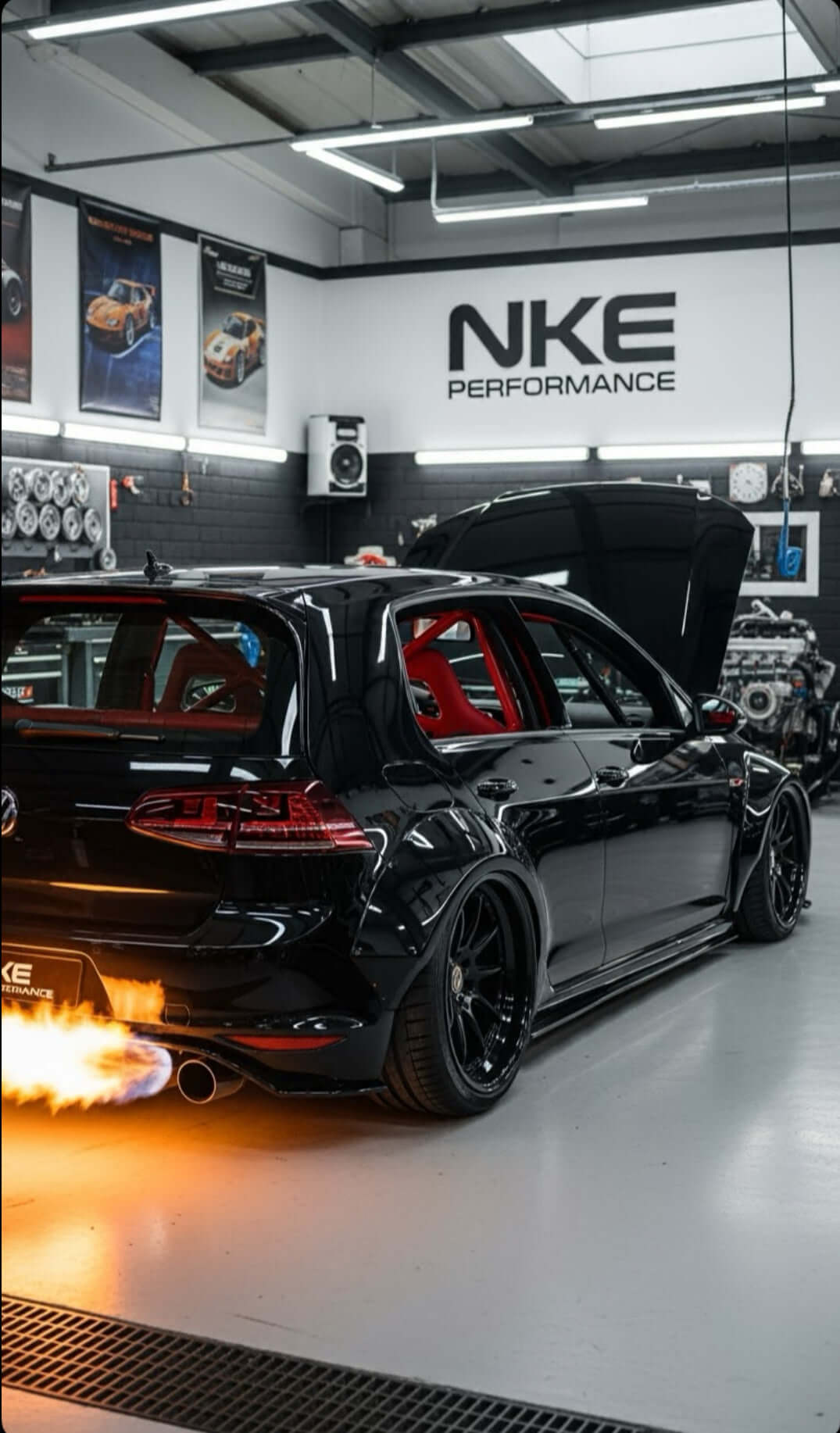 VW Golf NKE Dual Flamer Kit