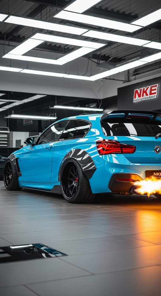 BMW M140i Dual Flamer Kit - Performance Exhaust Flamer Kit | NKE Performance