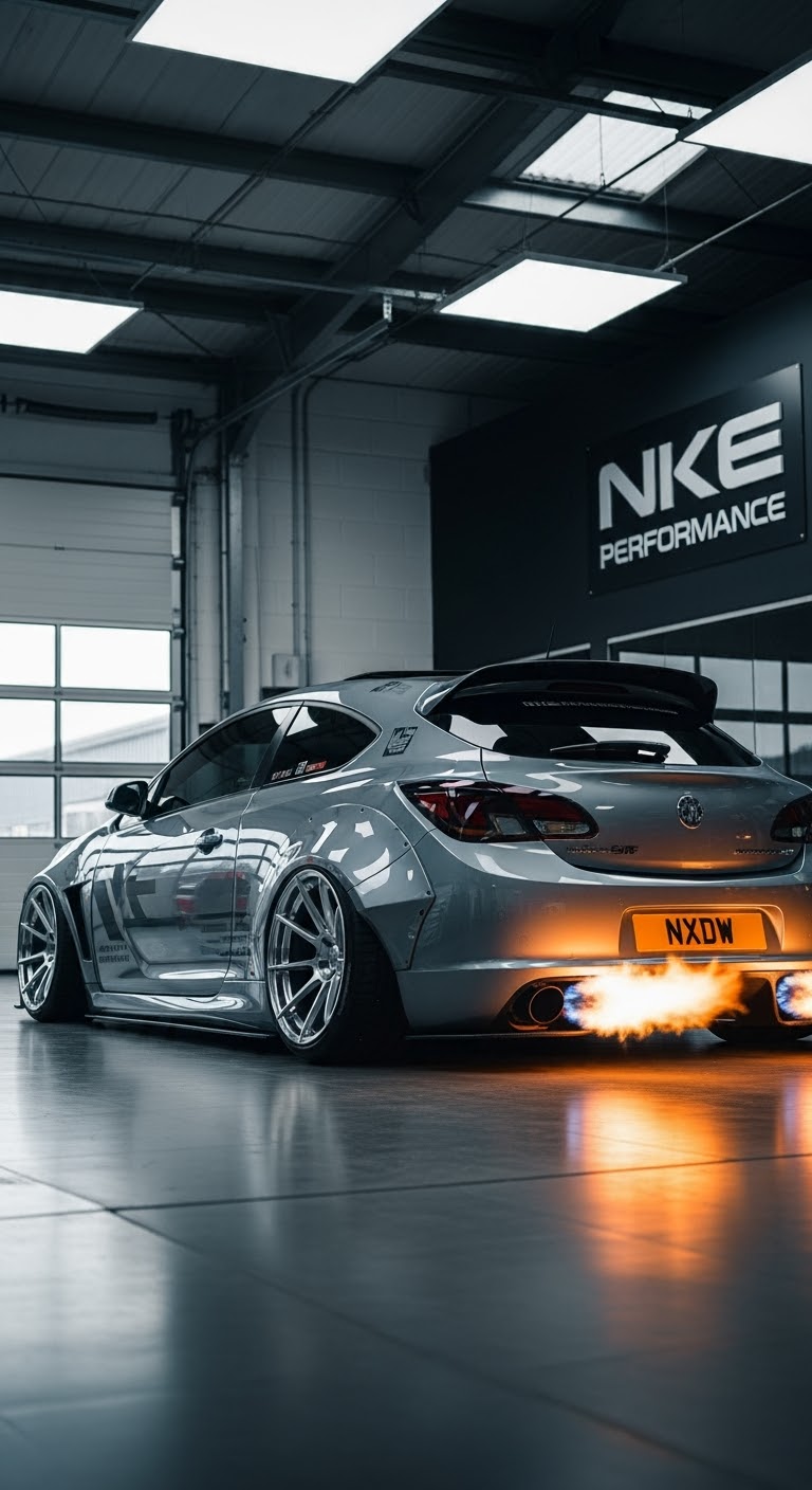 Vauxhall Astra J VXR Single Flamer Kit - Performance Exhaust | NKE Performance UK