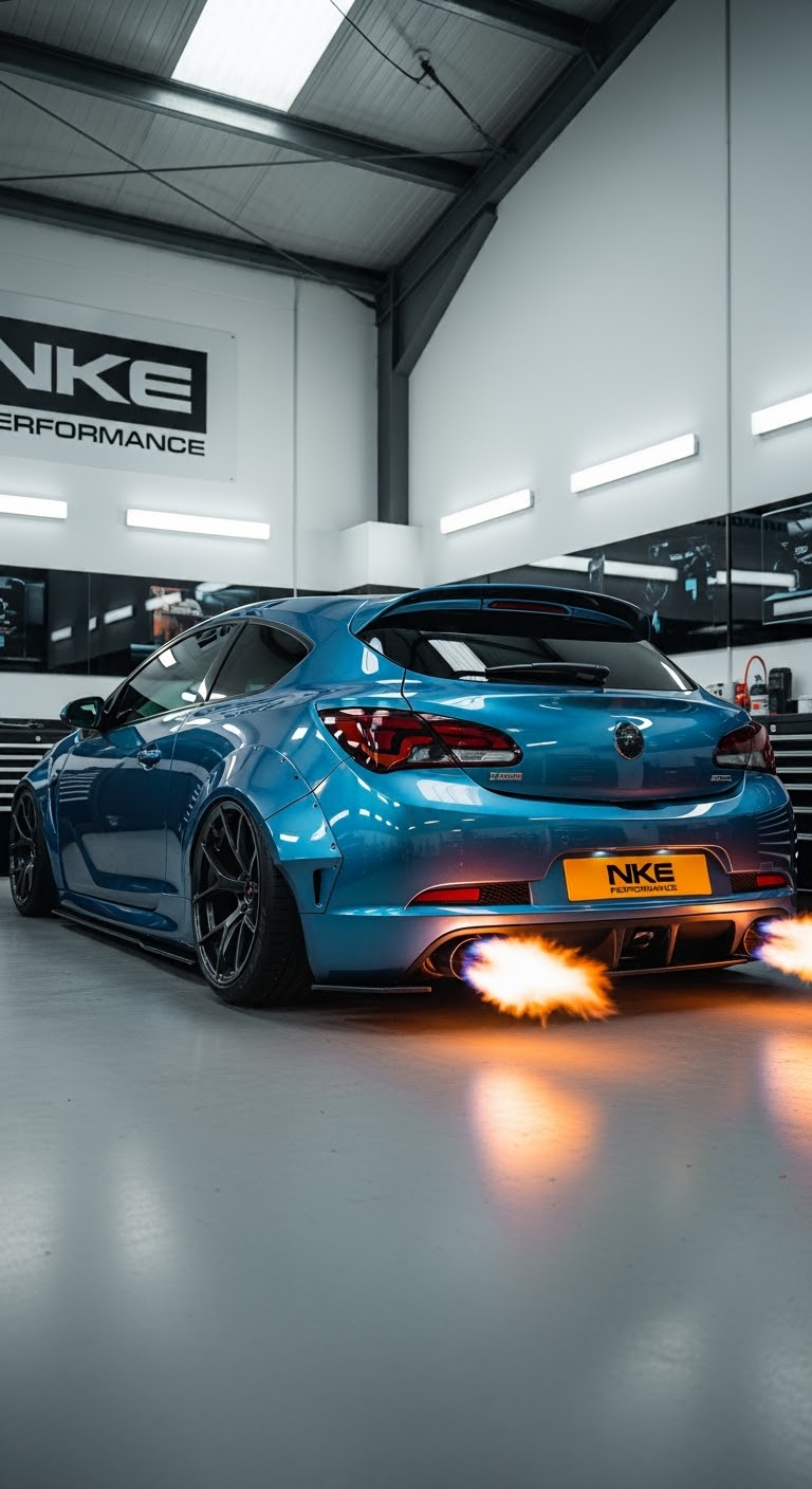 Vauxhall Astra J VXR Single Flamer Kit - Performance Exhaust | NKE Performance UK