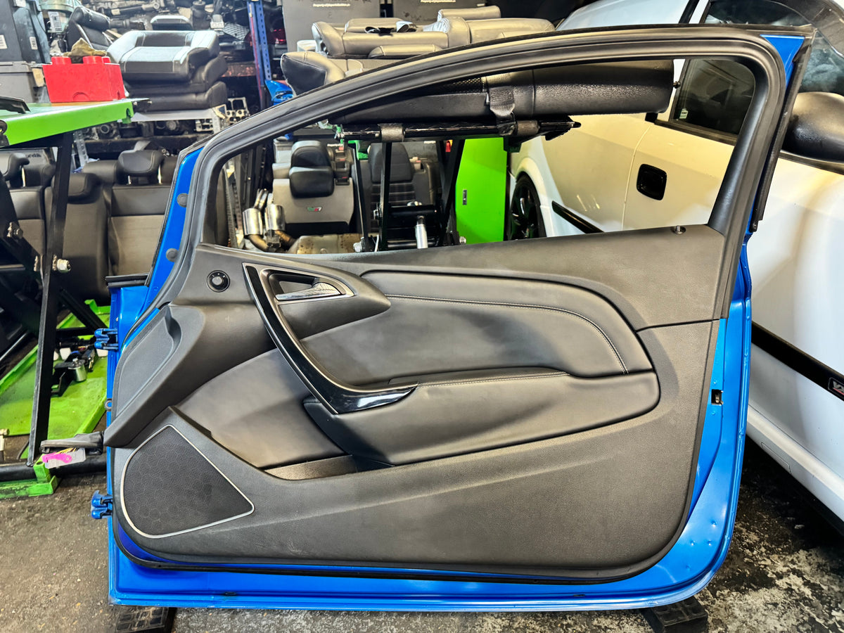 Vauxhall Astra J VXR GTC Right Driver’s Door – Arden Blue – 2012 Complete