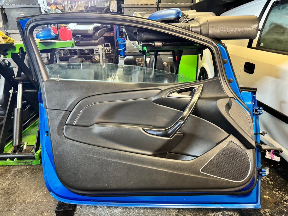 Vauxhall Astra J VXR GTC Left Passenger Door – Arden Blue – 2012 Complete