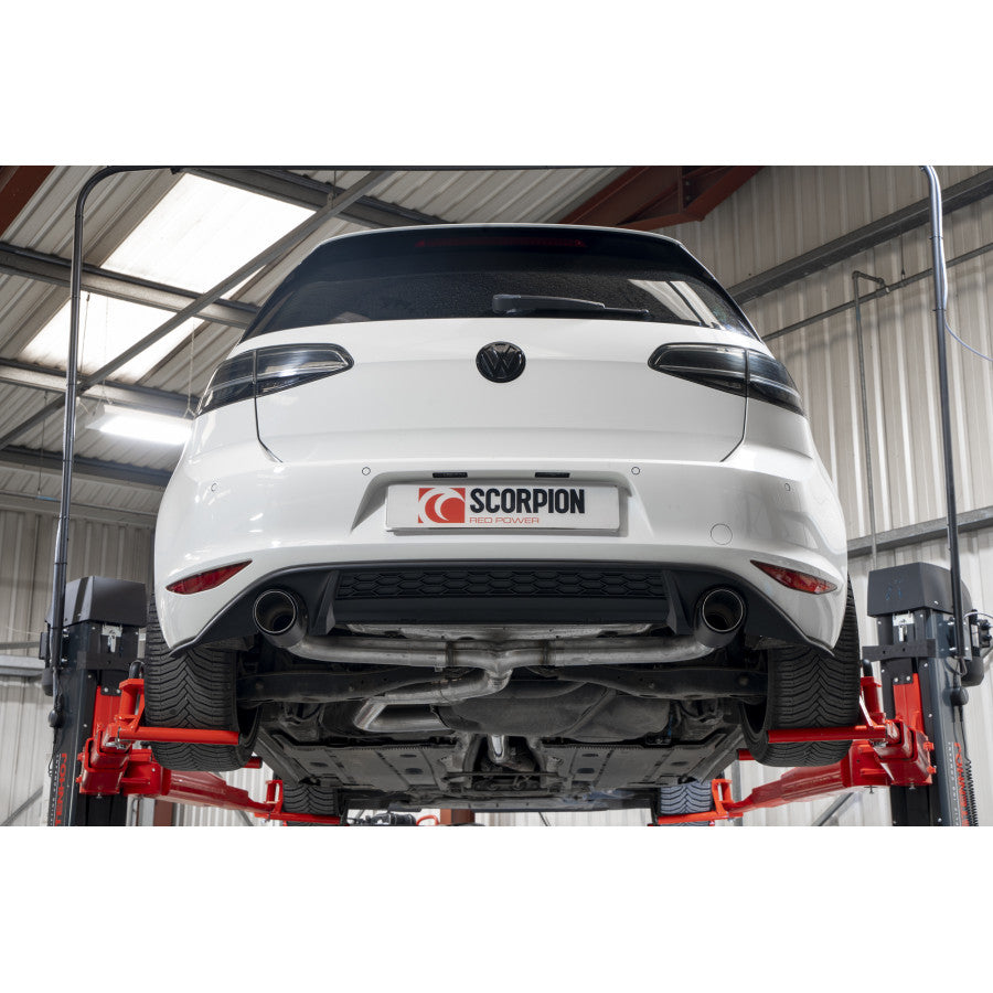 Volkswagen Golf MK7 GTD Scorpion Exhaust - Requires GTI Diffuser