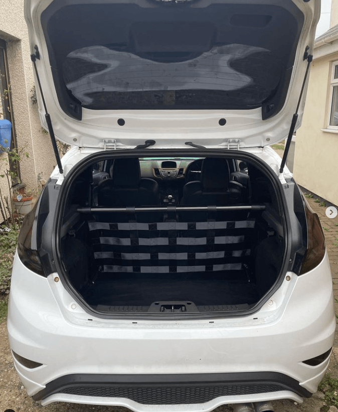 Ford Fiesta Mk7 Mk7.5 ST180 Strut bar and Cargo net