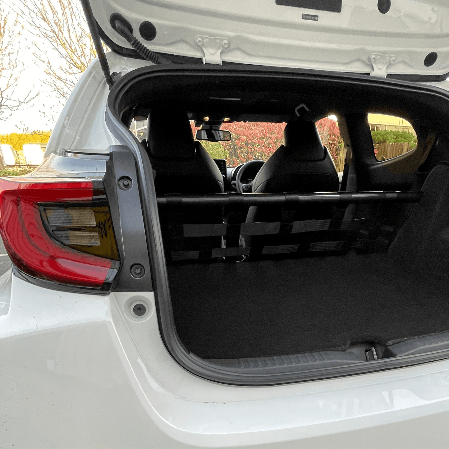 Toyota GR Yaris Strut bar and Cargo net
