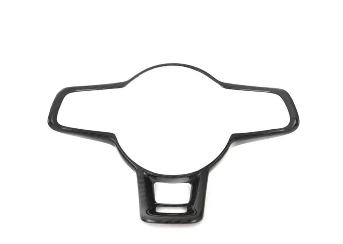 ECS Tuning Steering Wheel Hub Overlay - Black Carbon Fibre - MK6 Polo