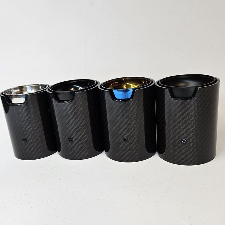 Carbon Fibre Exhaust tip for BMW F06 F12 F13 BMW 6 Series 640D