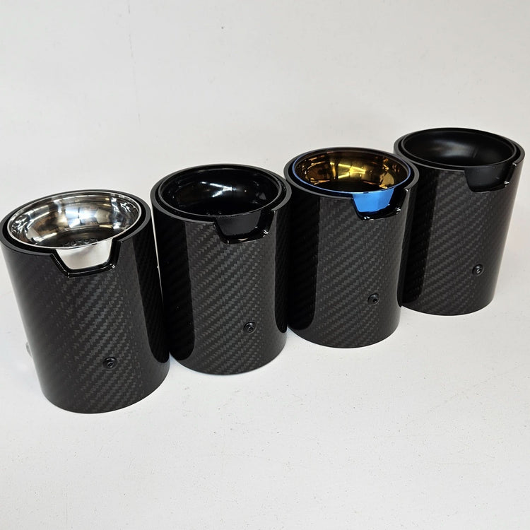Carbon Fibre Exhaust tip for BMW F06 F12 F13 BMW 6 Series 640D