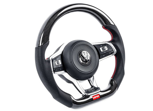 APR Carbon Fibre / Perforated Leather Steering Wheel Golf Mk7/Mk7.5 R / GTI / GTD