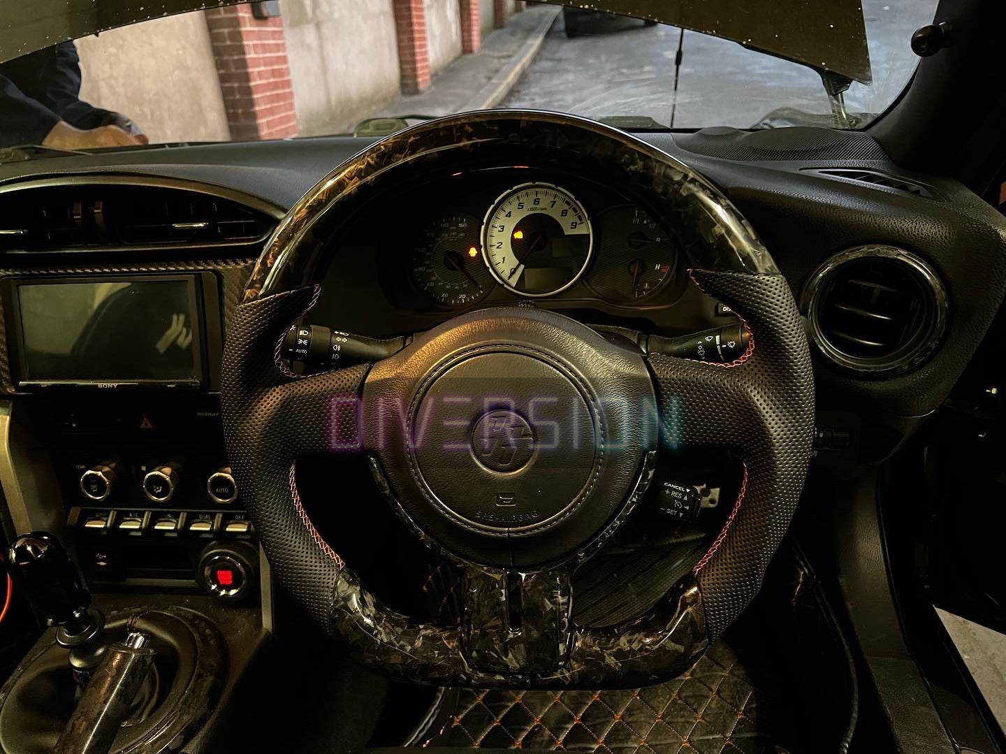 Subaru BRZ Custom Carbon Fibre Steering Wheel (2012 - 2021 Models)