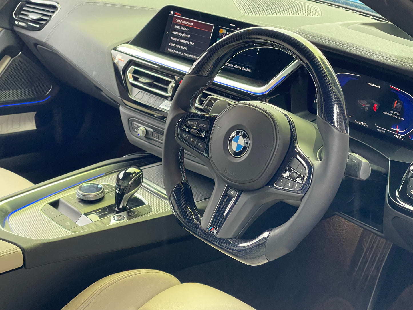 BMW Z4 G29 Custom Carbon Fibre Steering Wheel (2018+) DAS